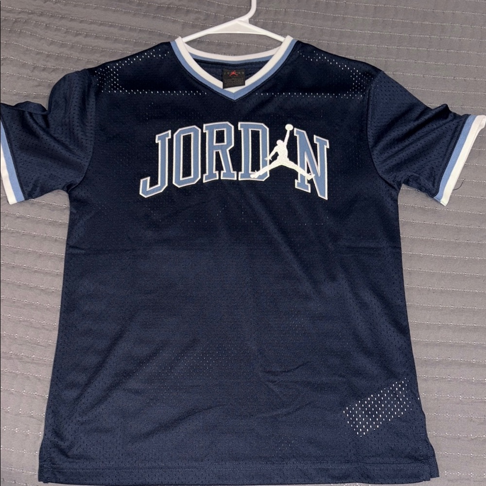 Jordan Kids Navy Blue T-Shirt